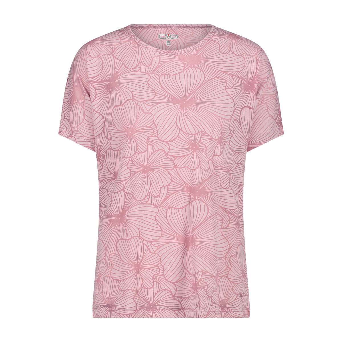 T-shirt fleuri femme CMP