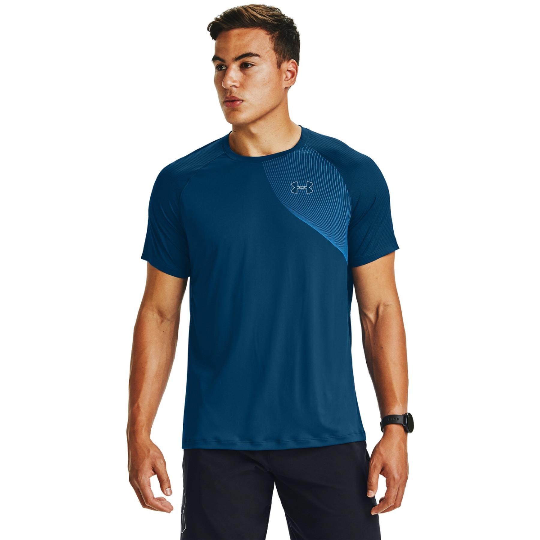 Maillot Under Armour à manches courtes Qualifier iso-chill Run