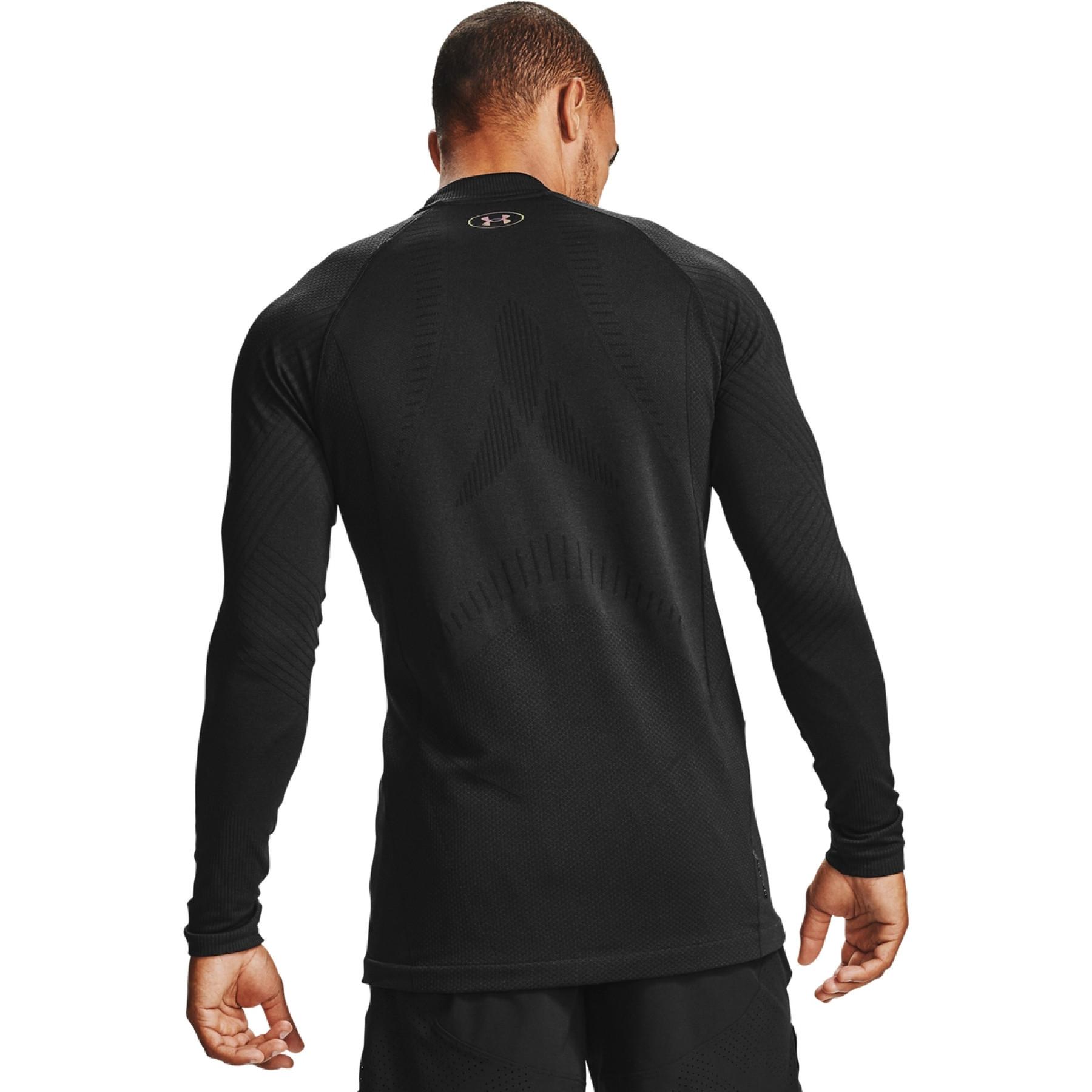 Maillot Under Armour à col montant rush ColdGear Seamless