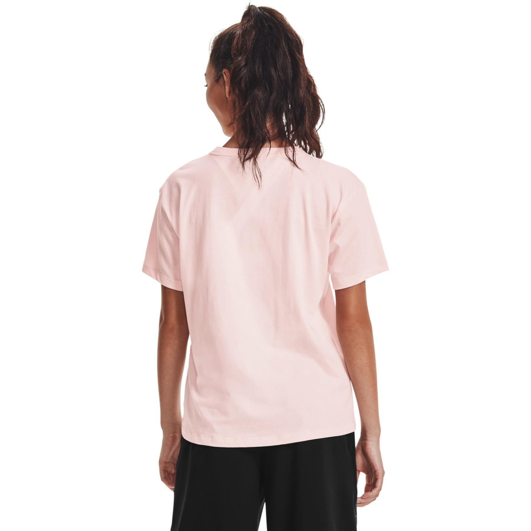 T-shirt femme Under Armour à manches courtes Wordmark Graphic
