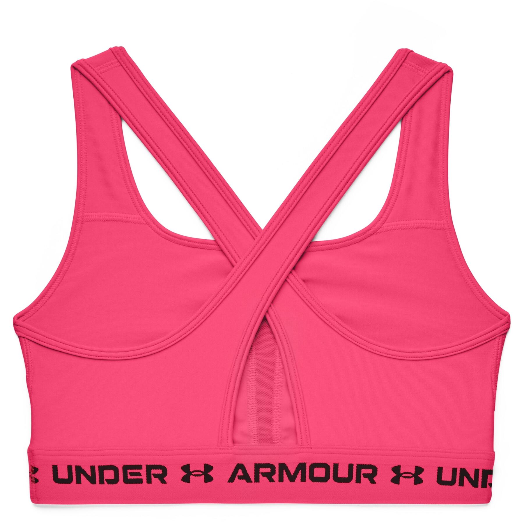 Brassière de sport Under Armour Crossback Mid pour femme - 1361034-629