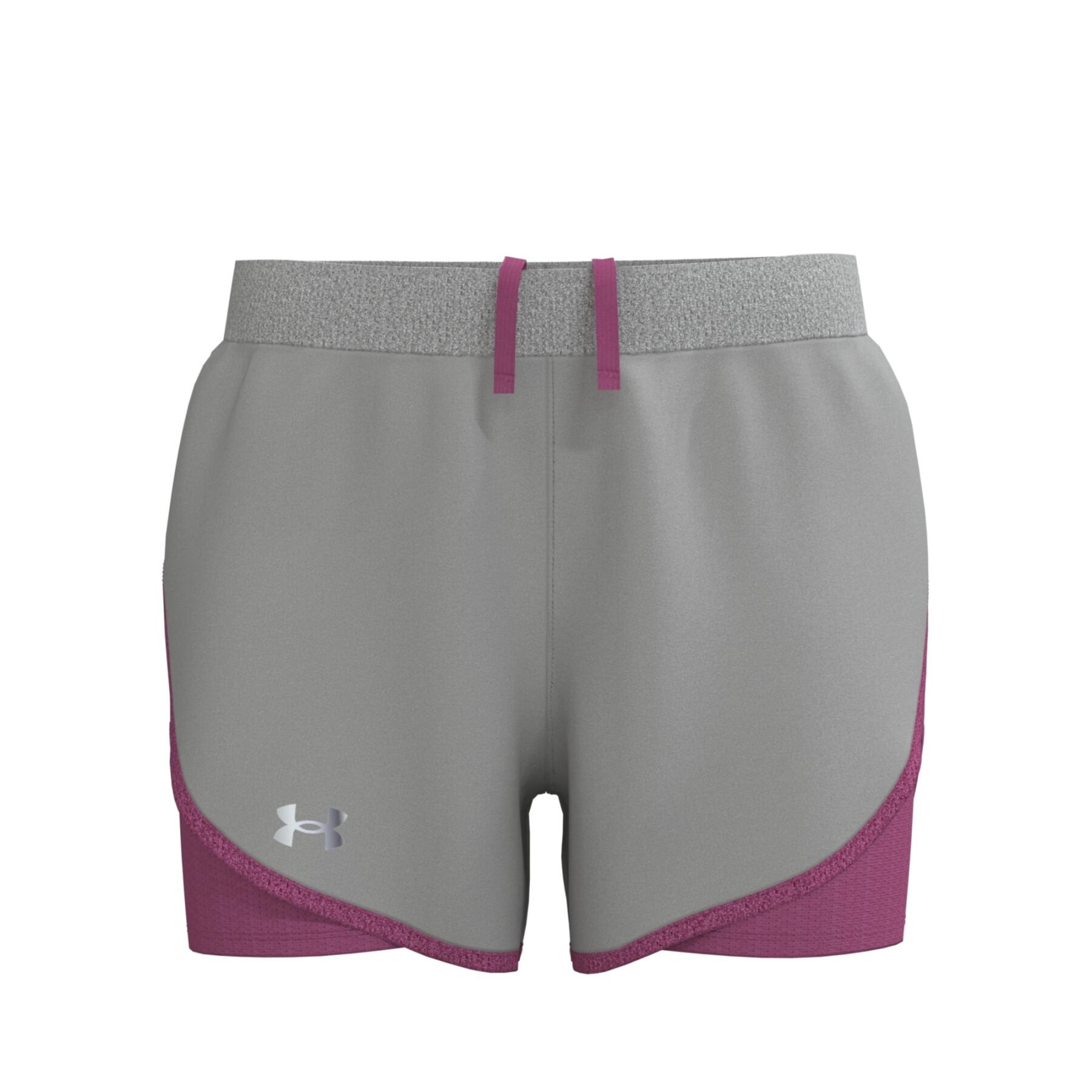 Short femme Under Armour 2 in 1 Fly By Elite