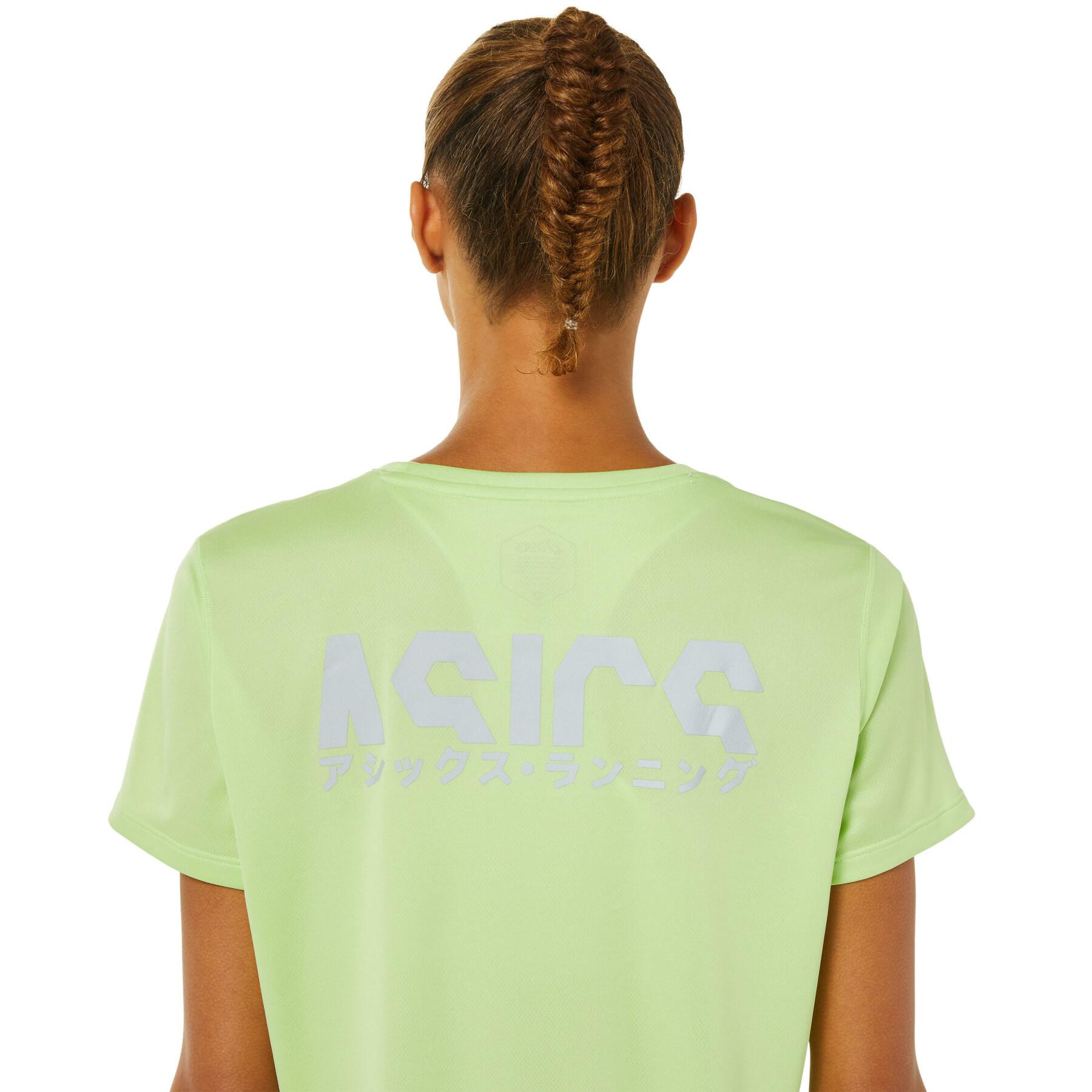 T-shirt femme Asics Katakana
