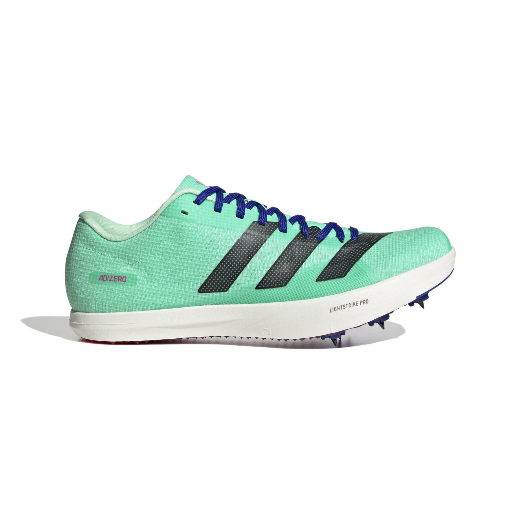 Chaussures d'athlétisme de saut en longueur adidas Adizero