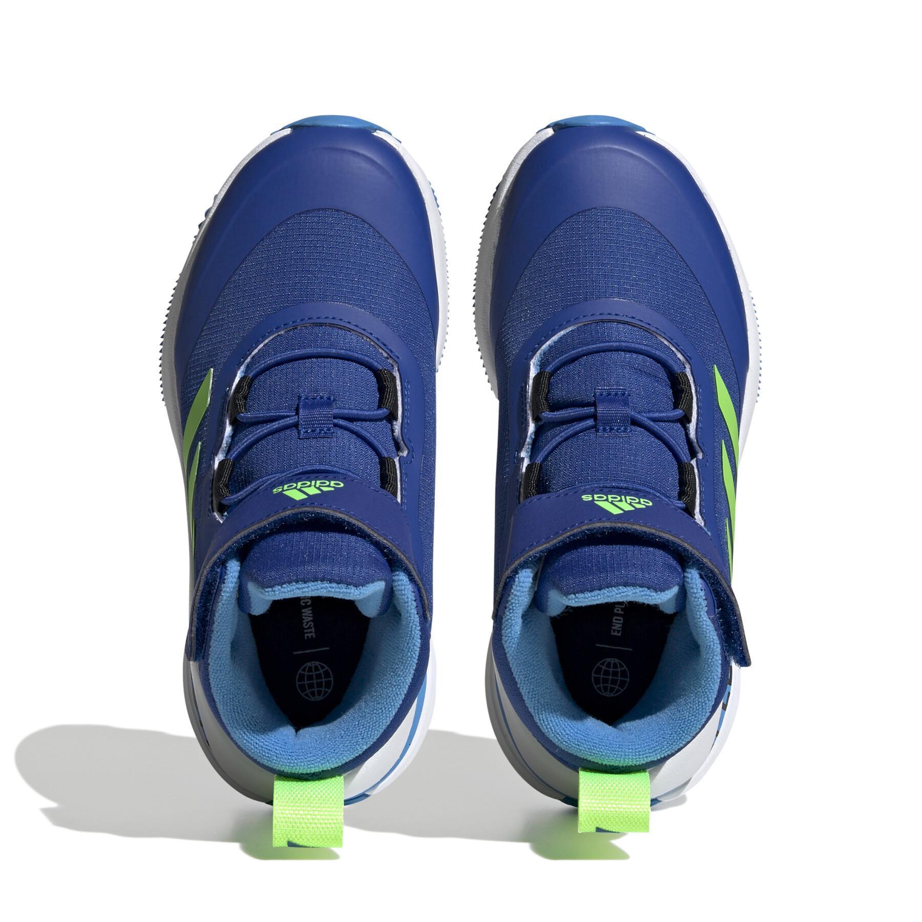 Chaussures de running à lacets élastiques avec scratch enfant adidas Fortarun All Terrain Cloudfoam Sport