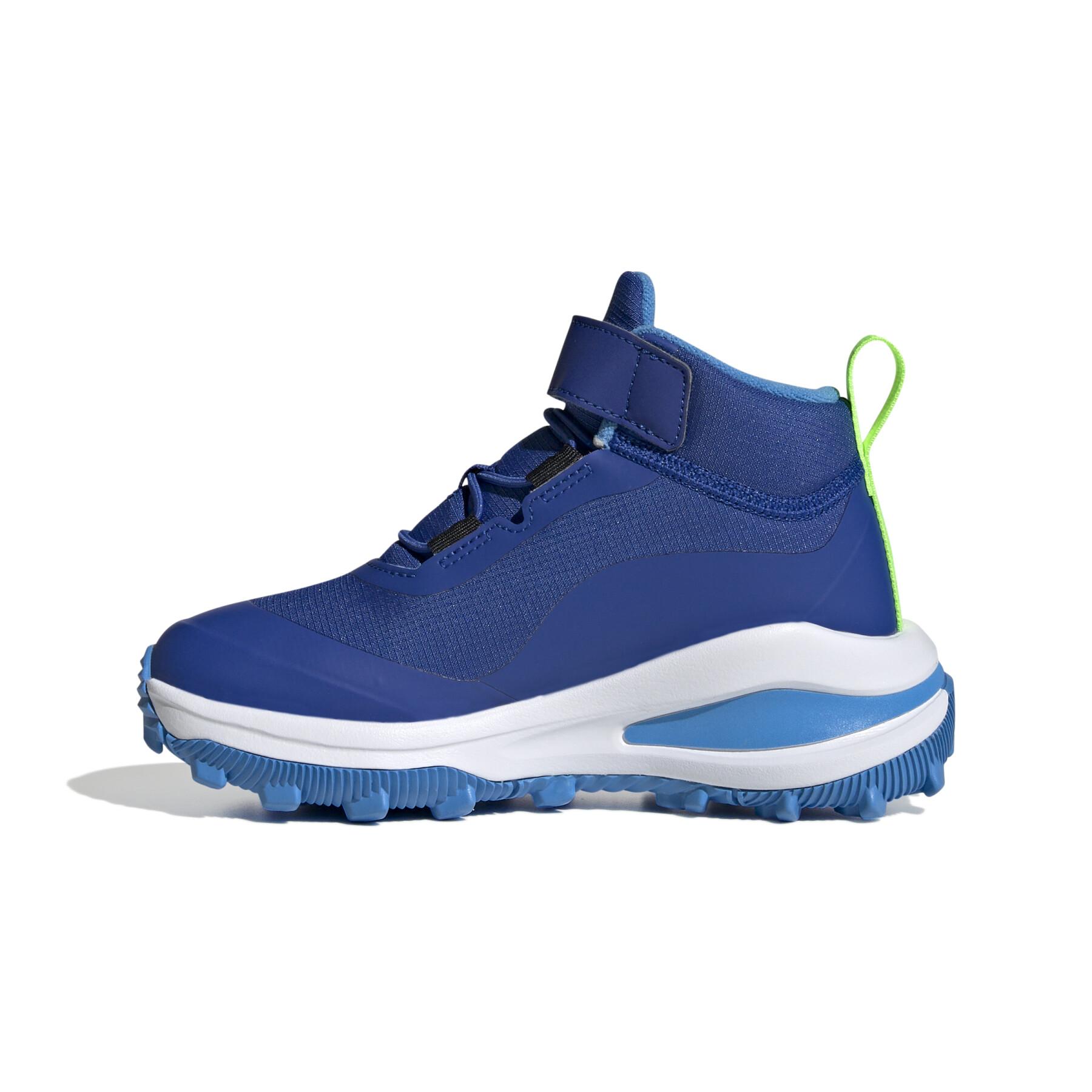Chaussures de running à lacets élastiques avec scratch enfant adidas Fortarun All Terrain Cloudfoam Sport