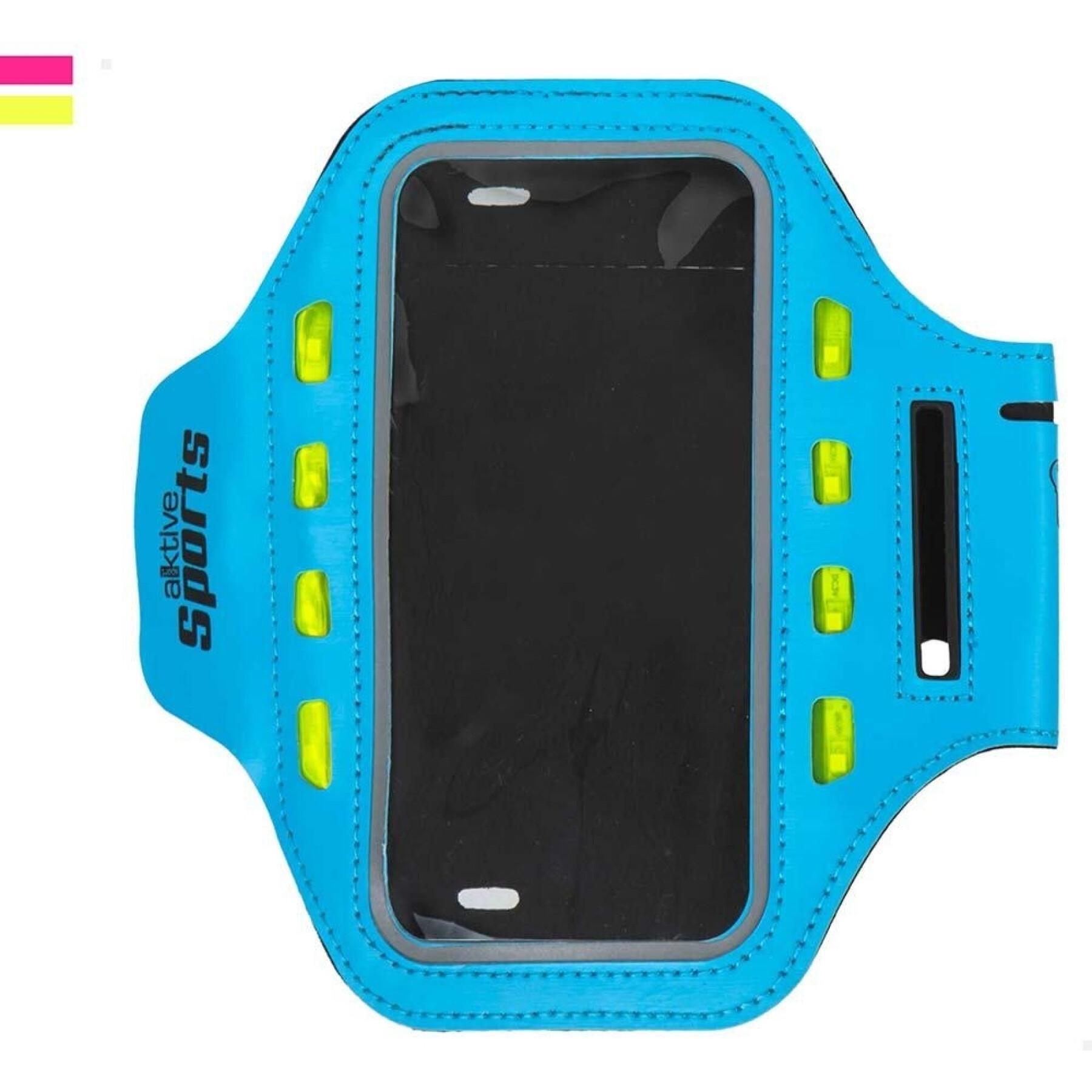 Brassard de téléphone néoprène sport avec lumière enfant Aktive sport -  Accessoires - Vêtements Homme