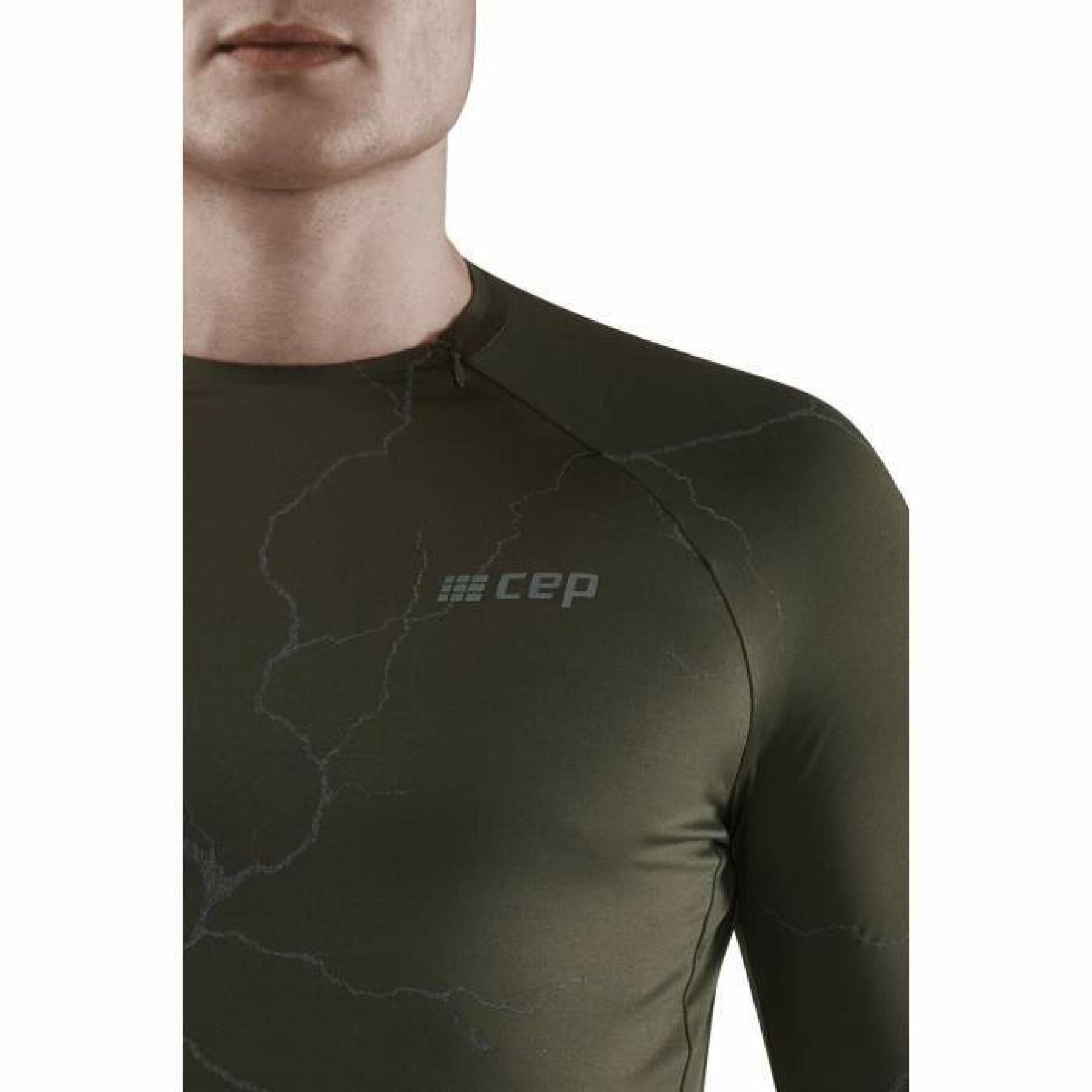 T-shirt manches longues CEP Compression Reflective