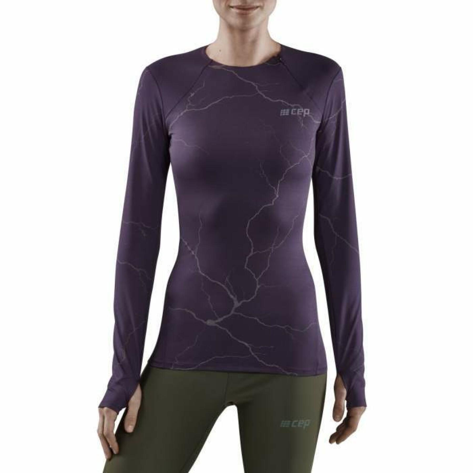 Maillot manches longues femme CEP Compression Reflective