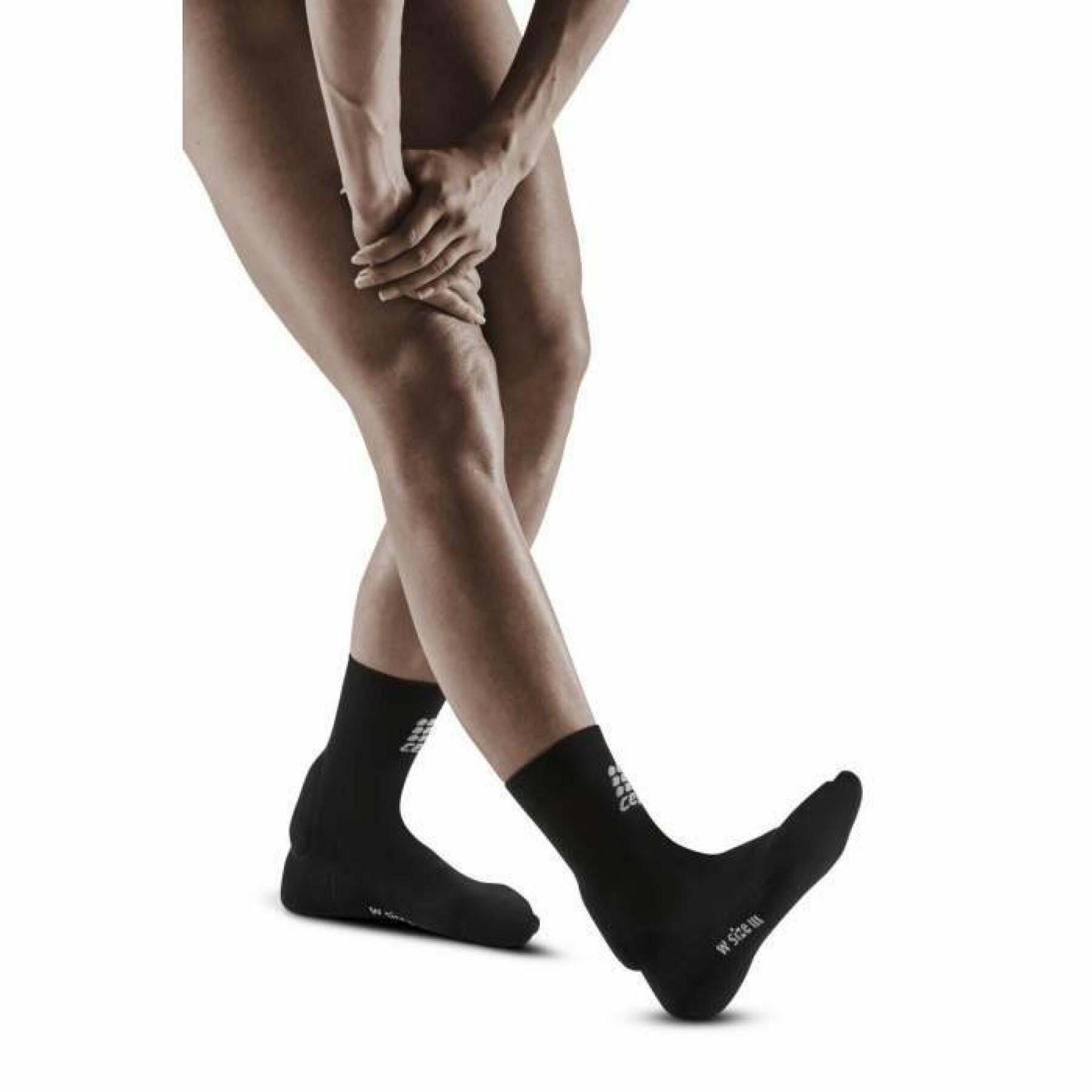 Chaussettes de compression avec protection tendon d'Achille femme CEP Compression Ortho