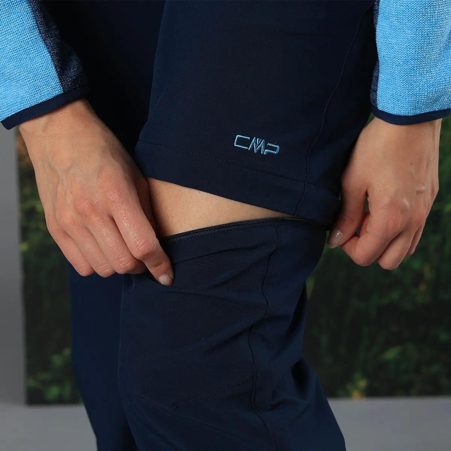 Pantalon zip off femme CMP
