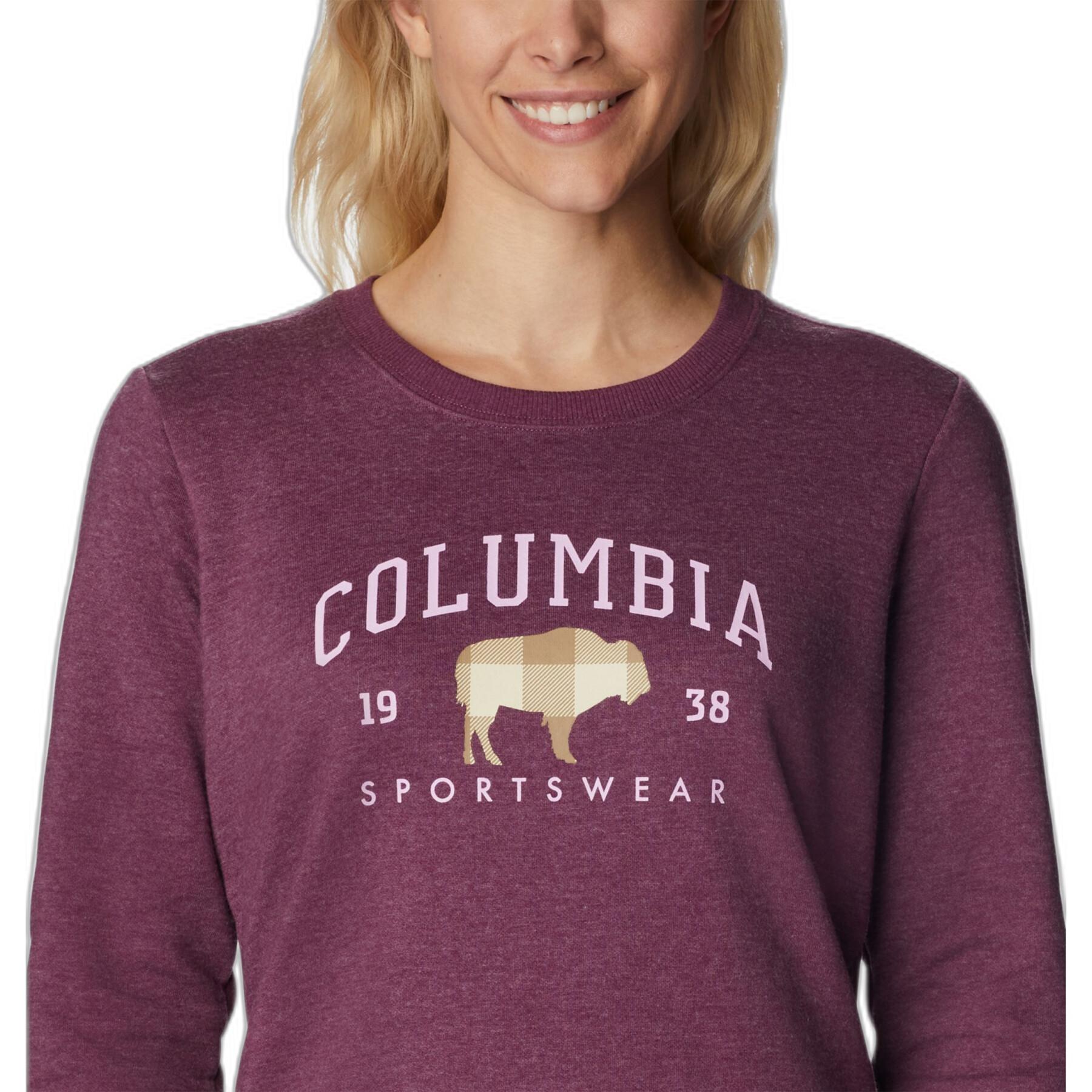 Sweatshirt col rond femme Columbia Graphic Hart Mountain™ II