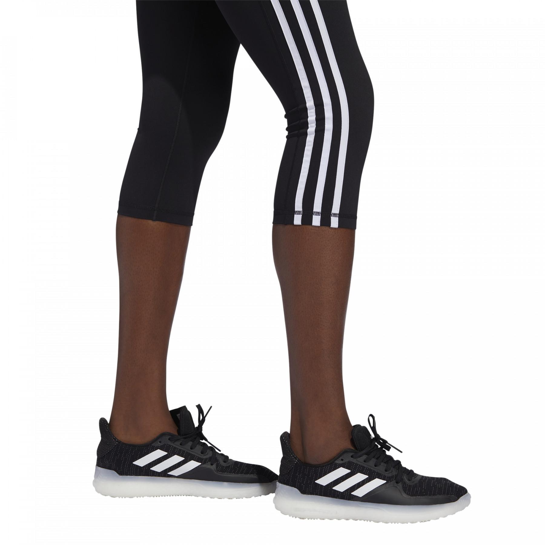 Legging femme 3/4 adidas Believe This 3-Stripes