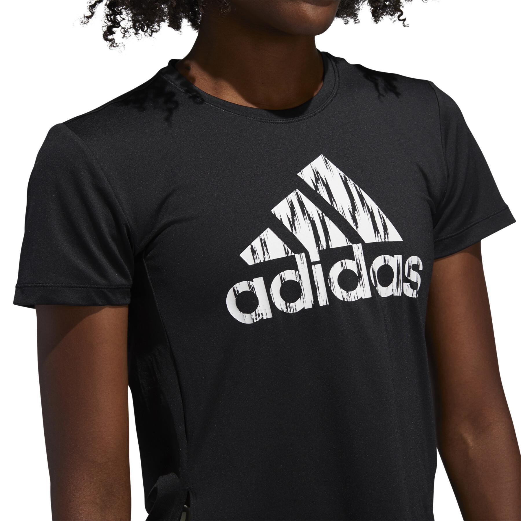 T-shirt femme adidas Badge of Sport Ikat