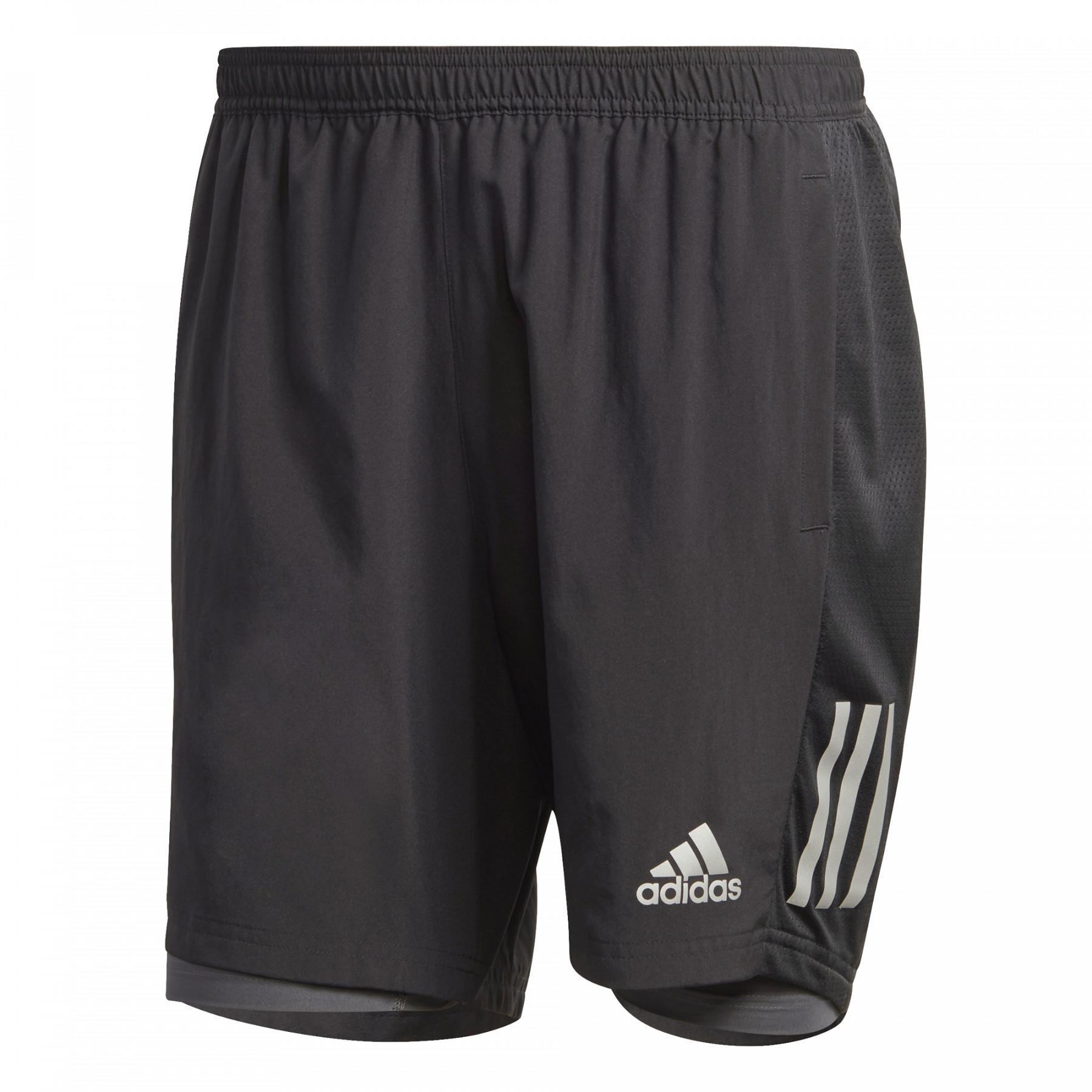 Short adidas Own the Run Two-in-One