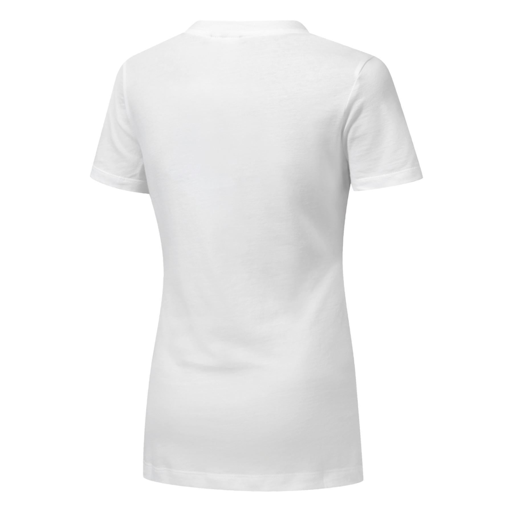 T-shirt femme Reebok GB Cotton V-Neck Vector
