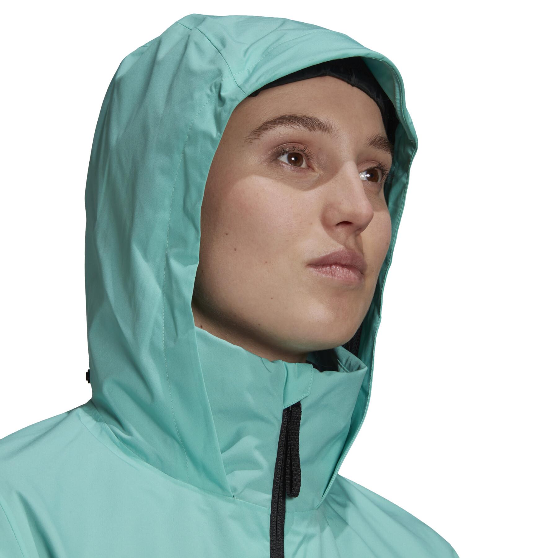 Veste de pluie femme adidas Terrex Primegreen