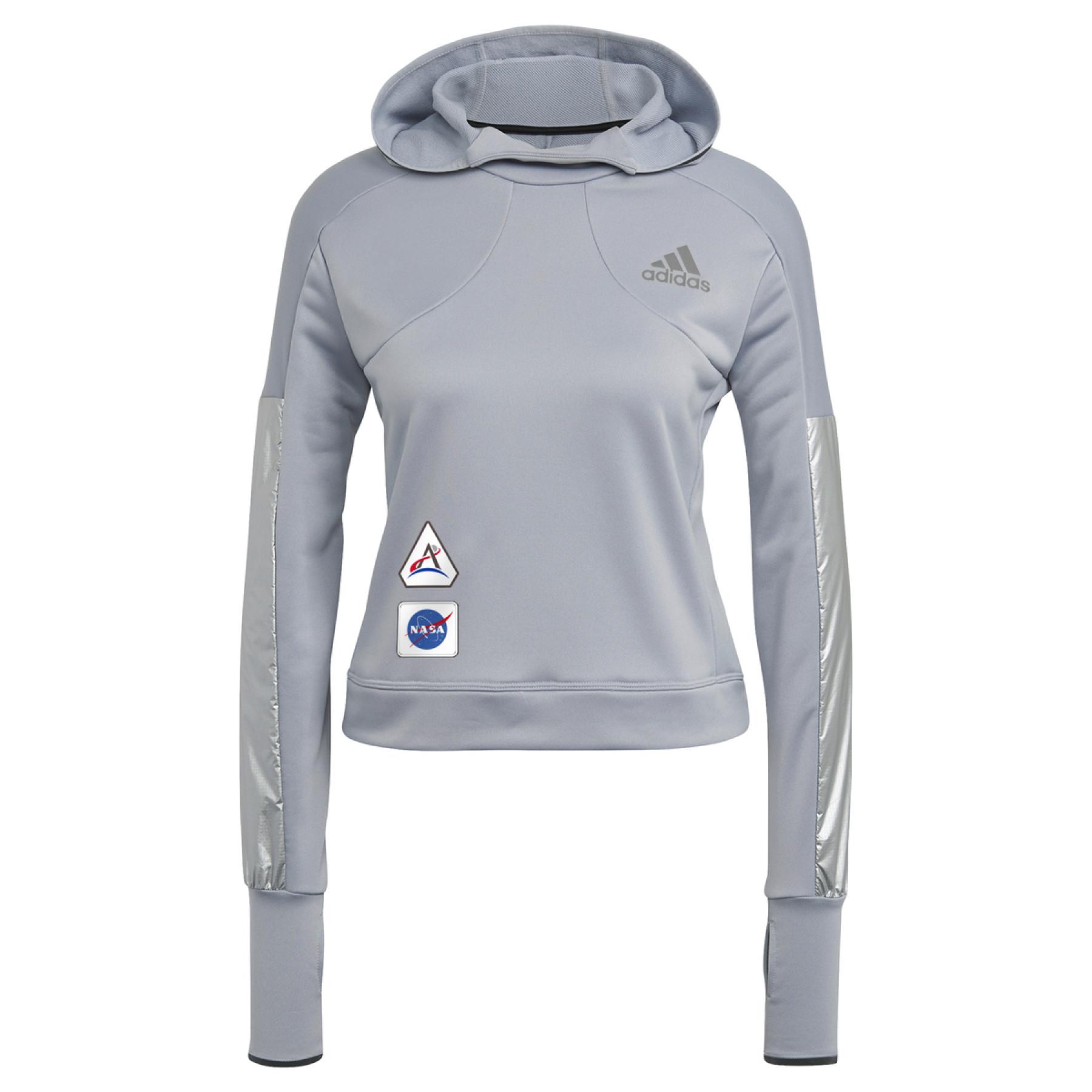 Sweatshirt à capuche femme adidas Space Race