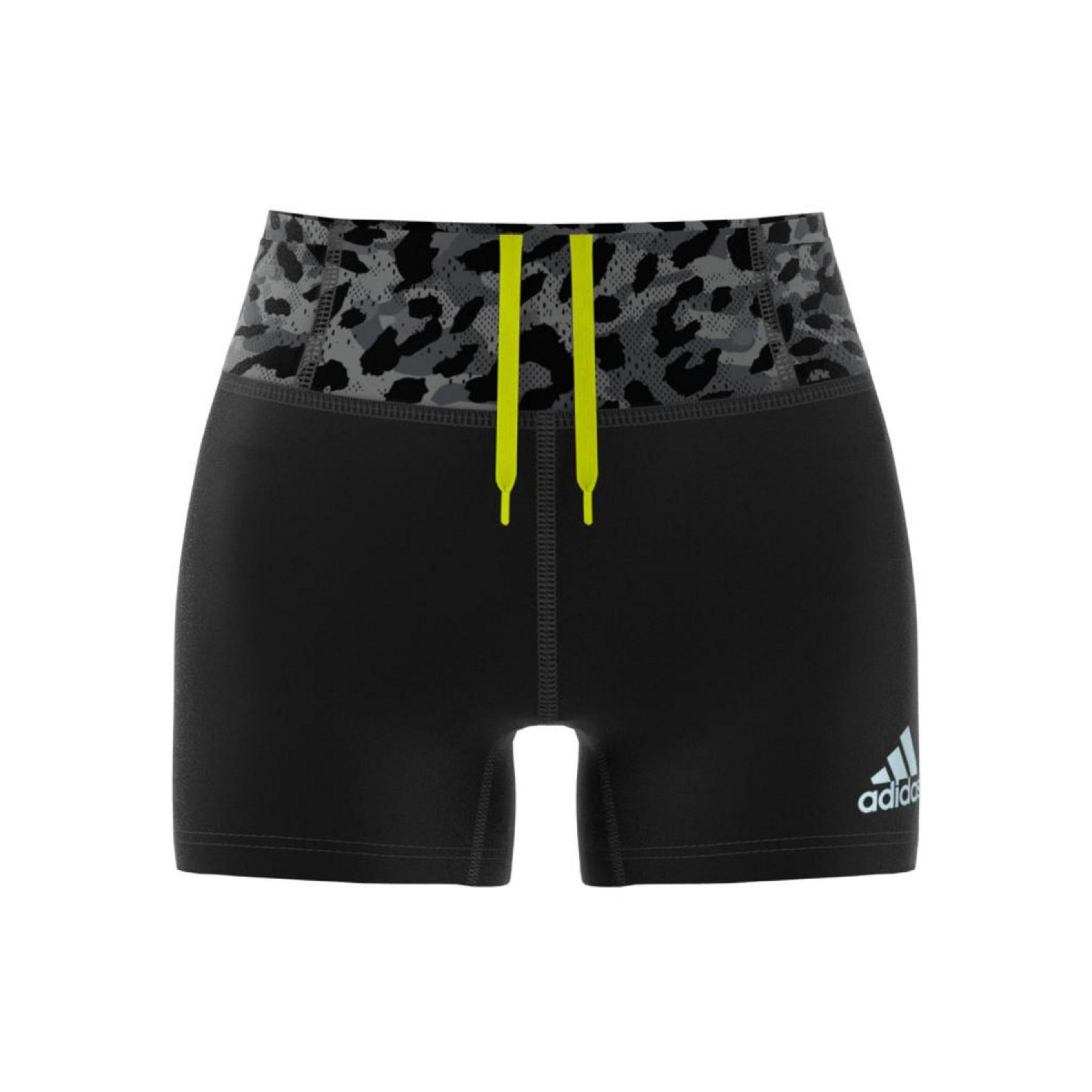 Short femme adidas Fast Primeblue Graphic Booty