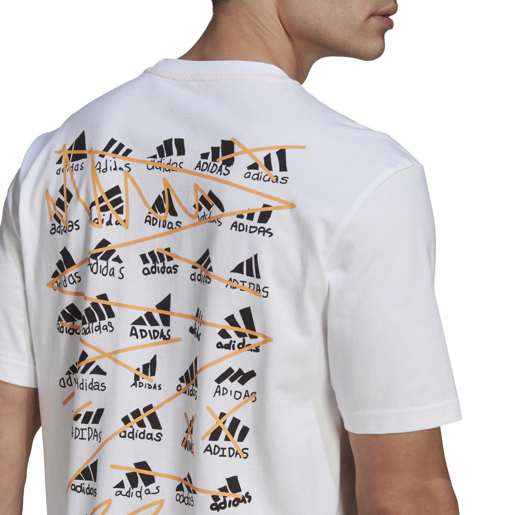 T-shirt sans manches adidas BOS Scribble
