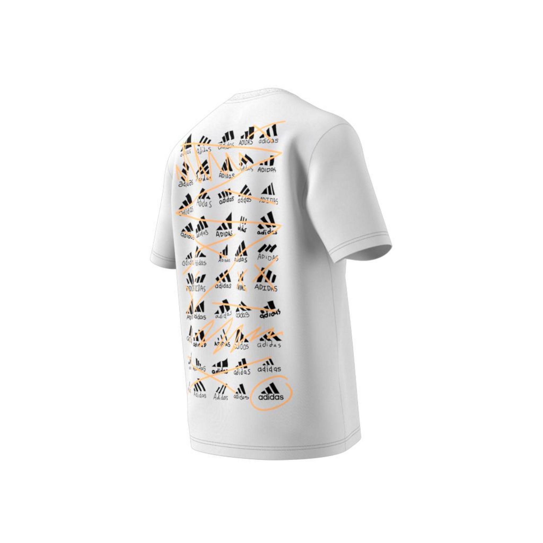 T-shirt sans manches adidas BOS Scribble