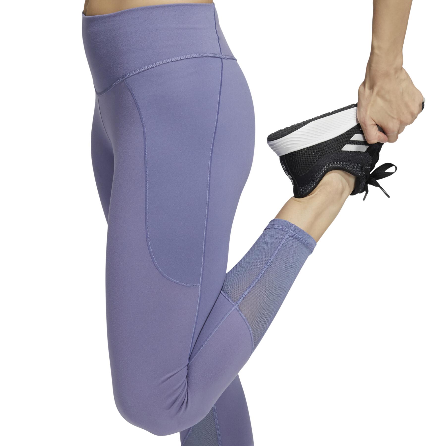 Legging 7/8 femme adidas Yoga Power Mesh
