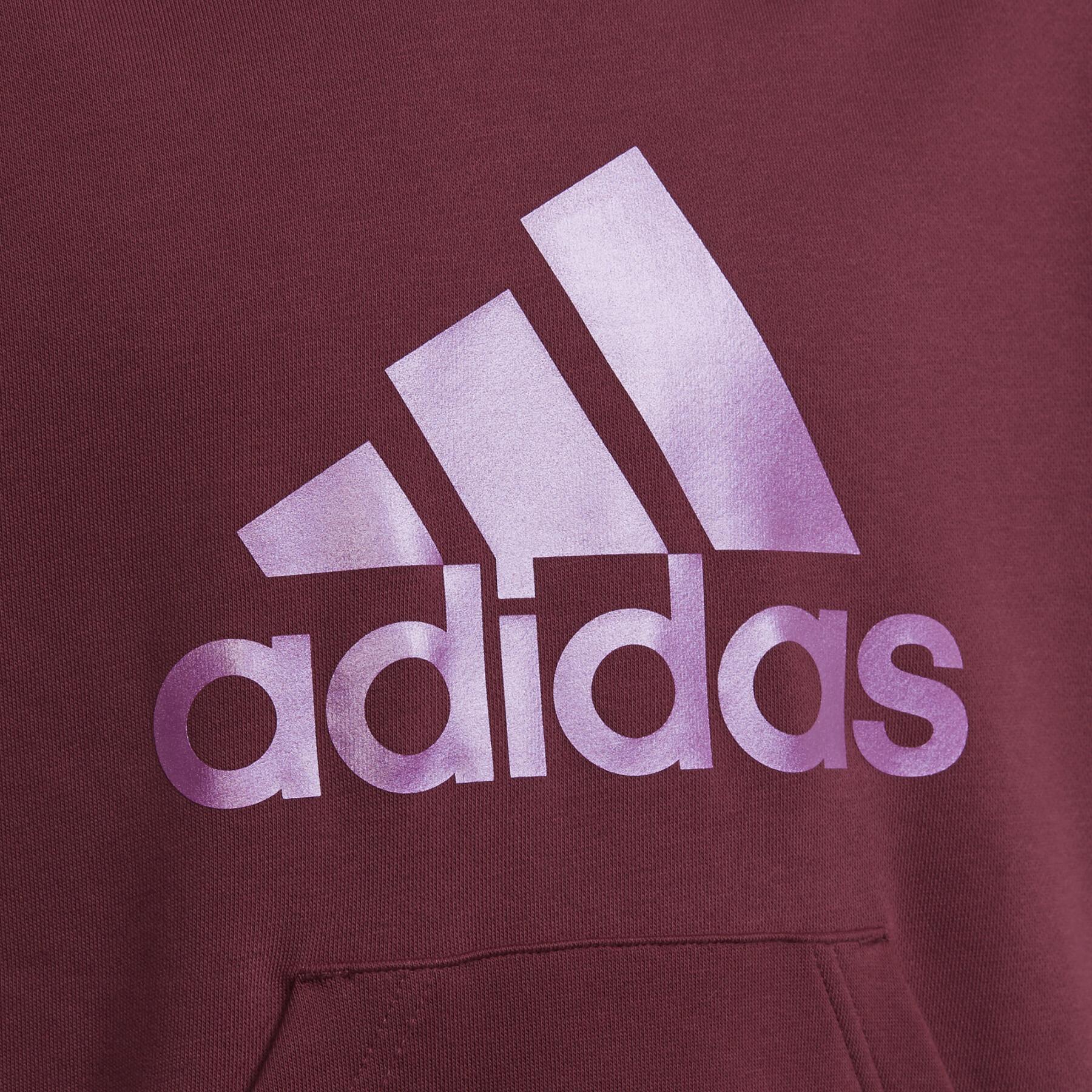 Sweatshirt à capuche fille adidas Future Icons Logo