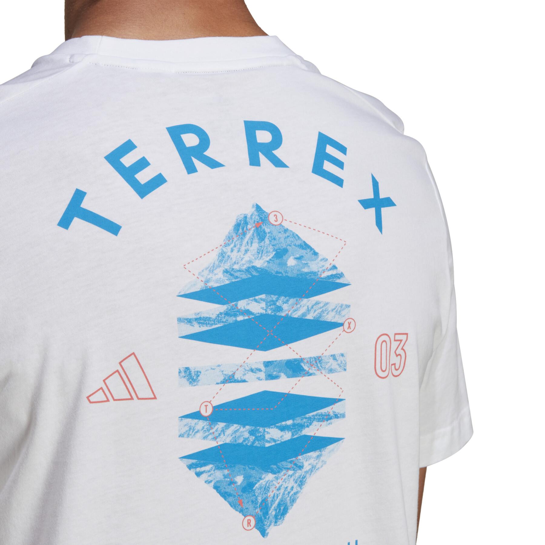 T-shirt adidas Terrex Mountain Landscape Graphic