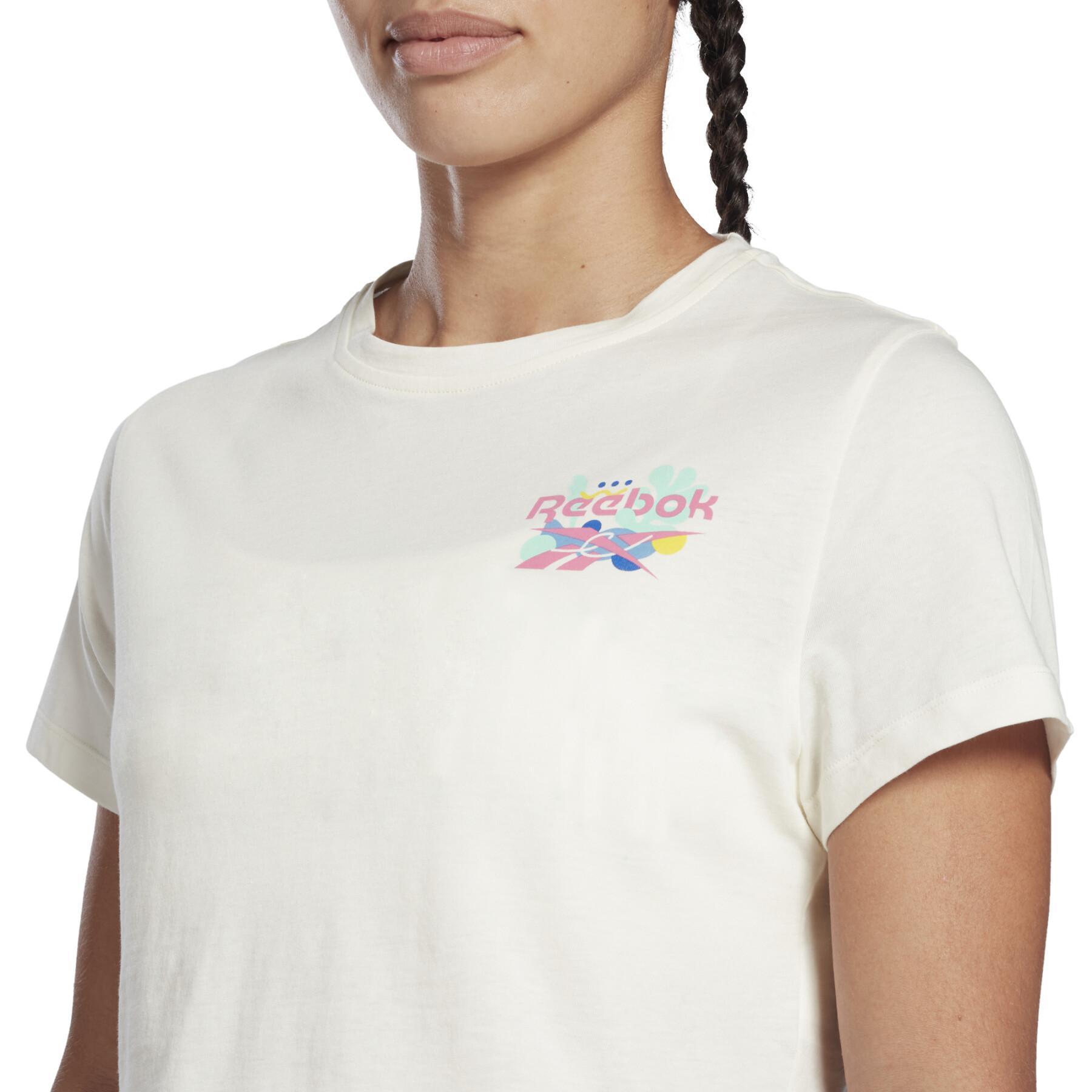 T-shirt femme Reebok Training Essentials Graphic - Verbiage