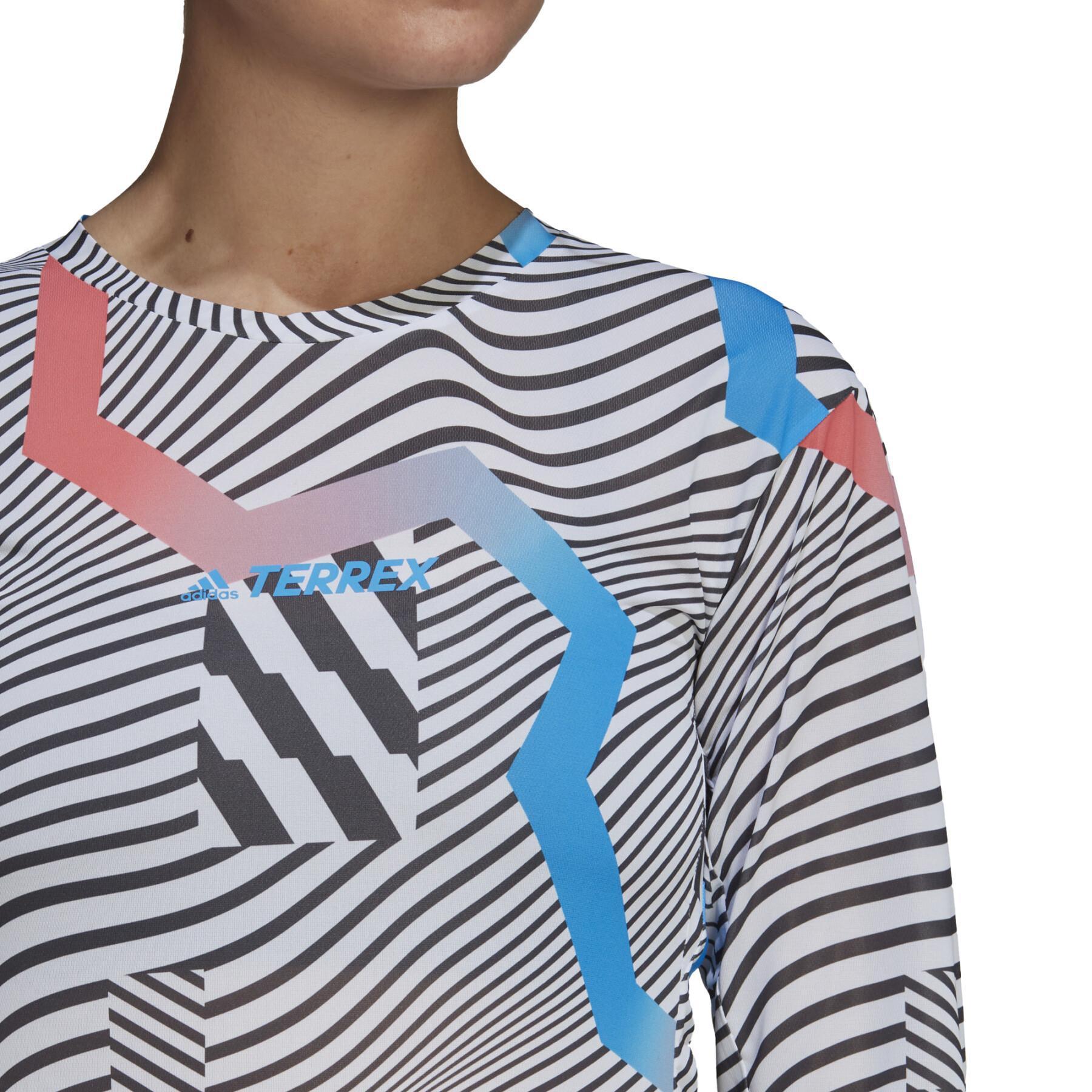 T-shirt femme adidas Terrex Primeblue Trail Graphic