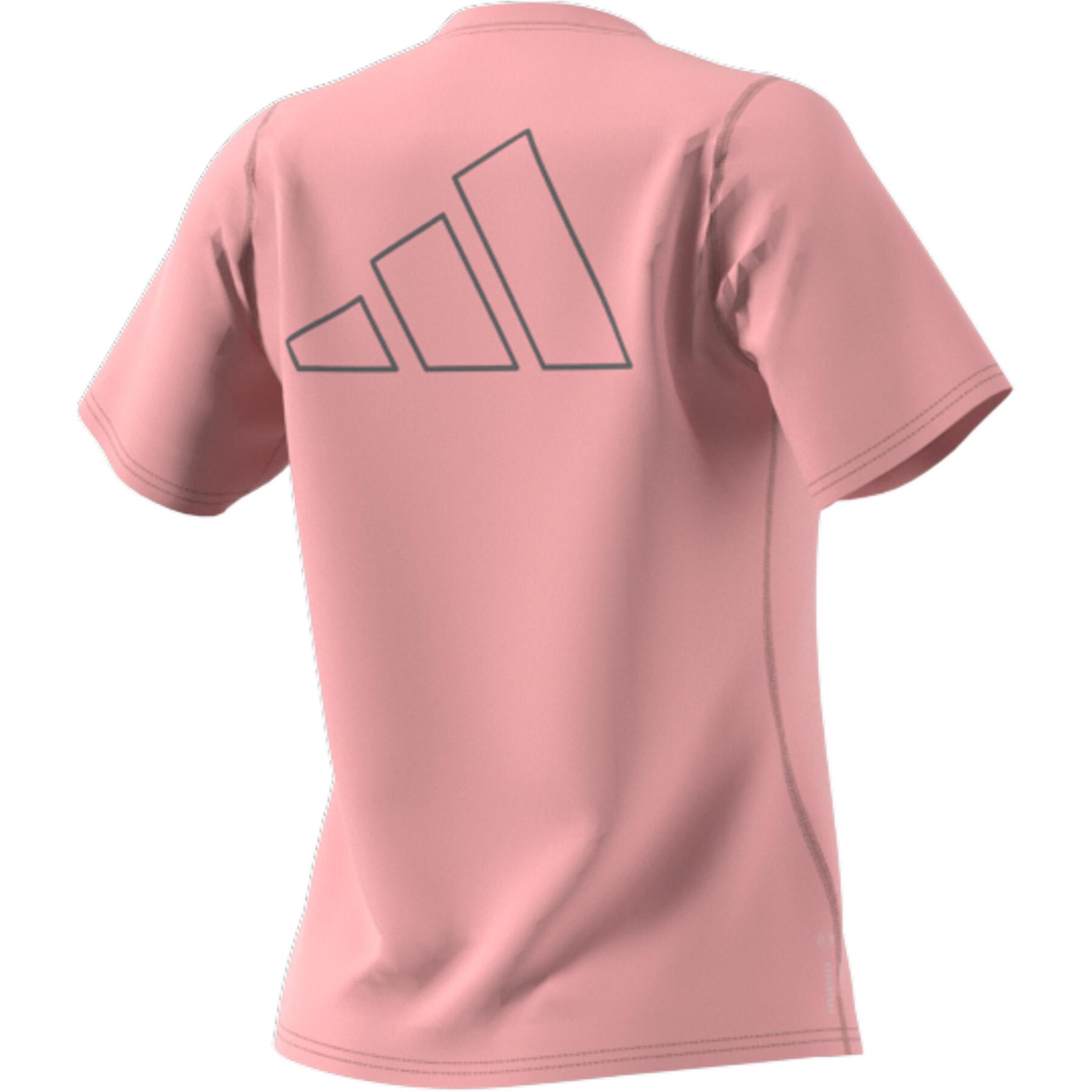 T-shirt femme adidas Run Icons 3bar Running