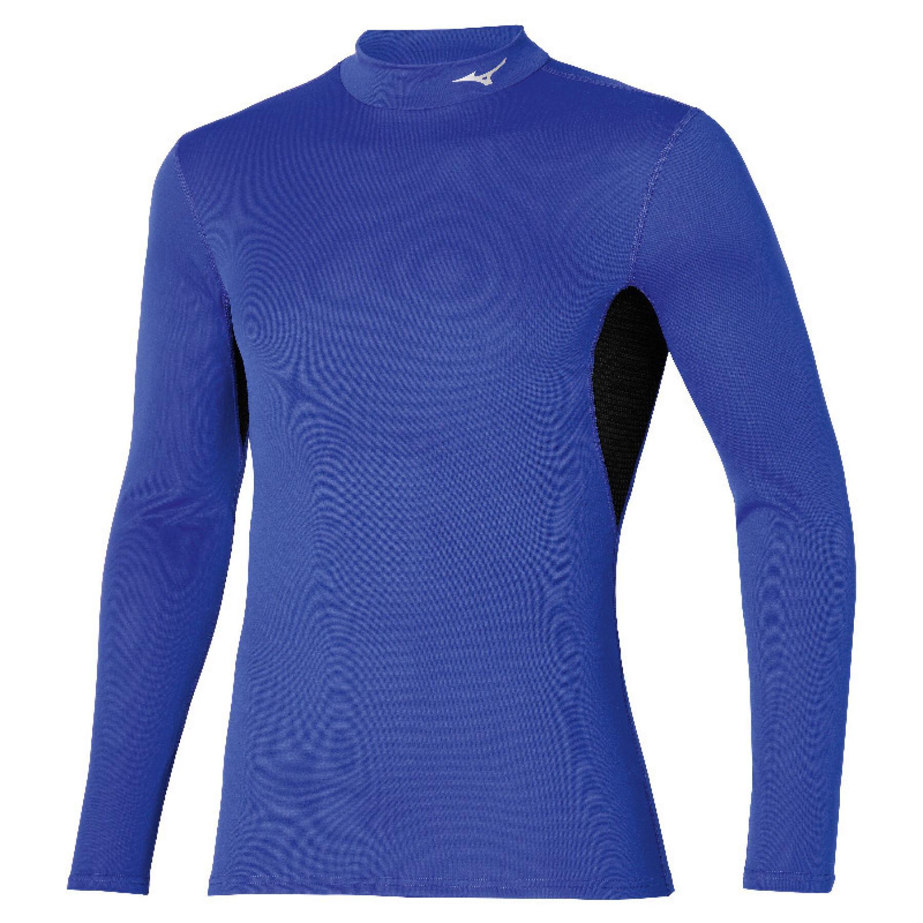 Maillot manches longues col montant Mizuno Breath Thermo Mid Weight