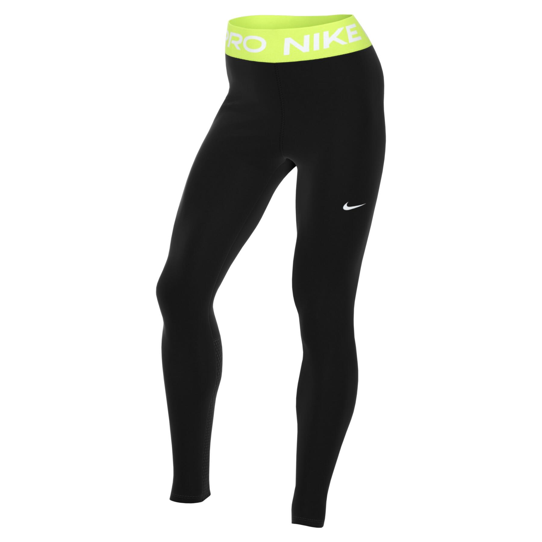 Legging taille mi-haute à empiècements en mesh Nike Pro pour femme. Nike FR