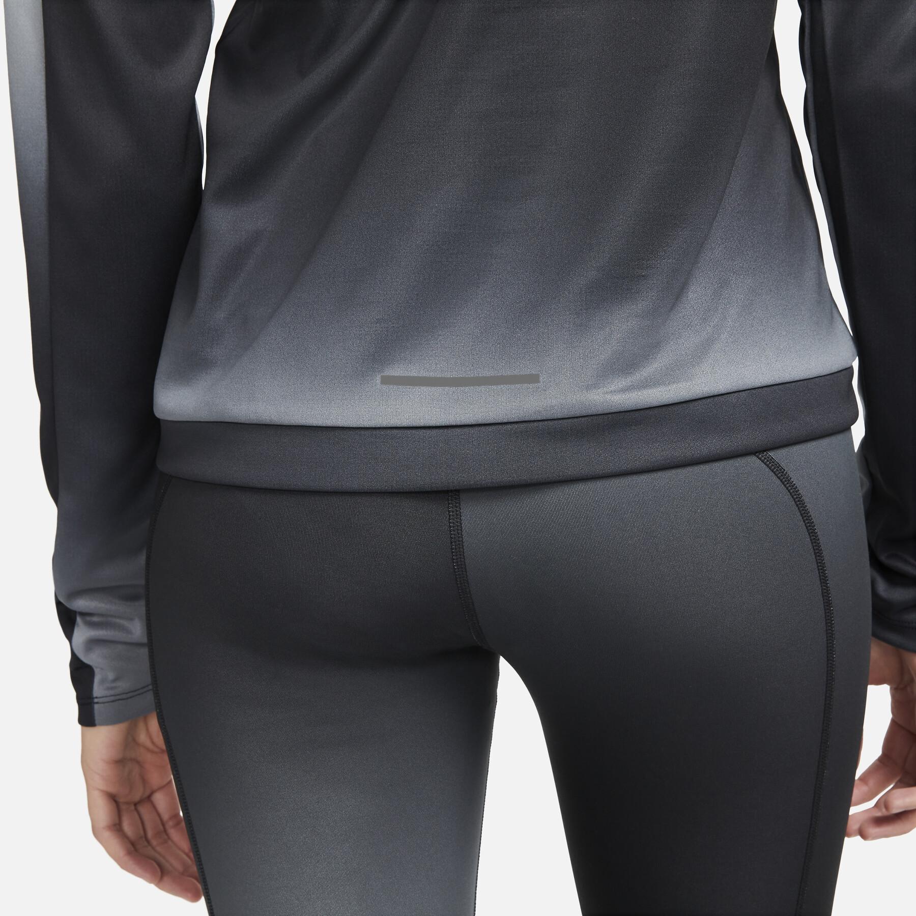 Sweatshirt demi-zip femme Nike Dri-FIT Swoosh Print