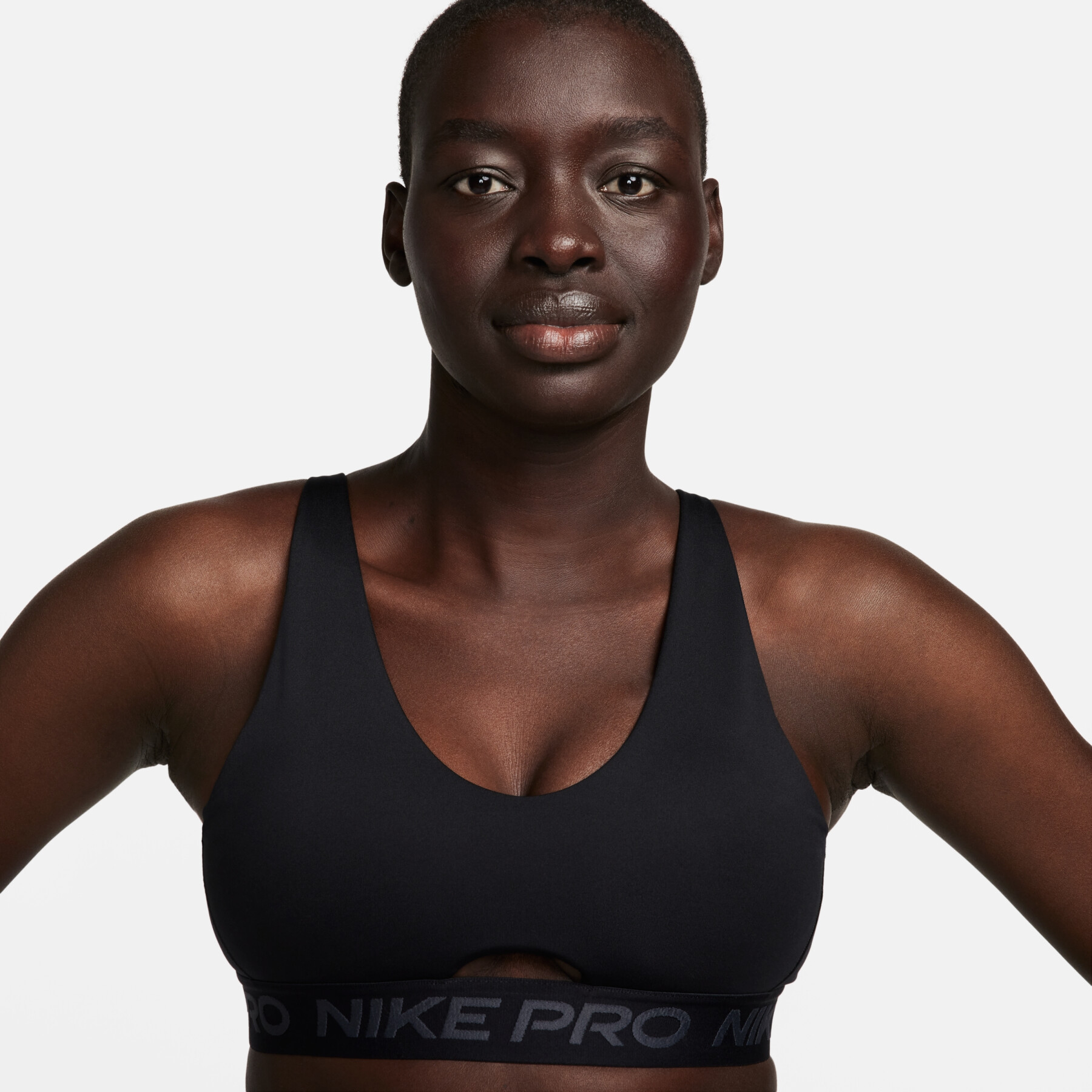 Brassière femme Nike Pro Indy Plunge
