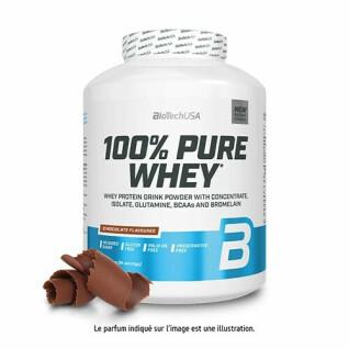 Pot de protéines 100 % pur lactosérum Biotech USA - Chocolate - 2,27kg