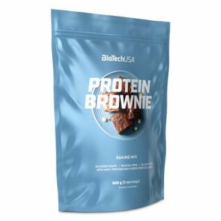 Sacs de collation proteiné Biotech USA brownie - 600g (x10)