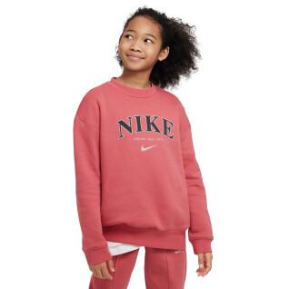 Sweatshirt col rond fille Nike OOS Trend Prnt