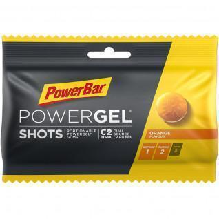 Lot de 24 shots PowerBar PowerGel 60gr
