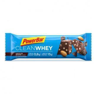 Lot de 18 barres PowerBar Clean Whey - Chocolate Brownie