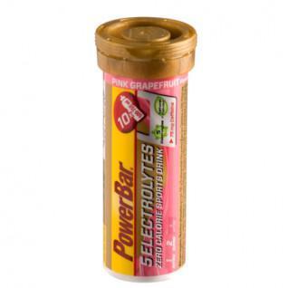 Pastilles PowerBar Electrolytes 5 - Pink Grapefruit caffeine (12X10 tabs)