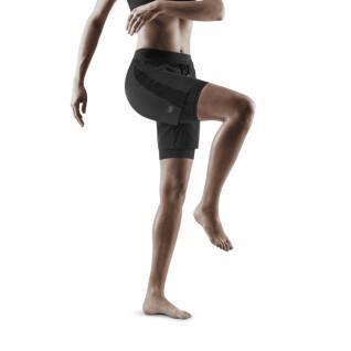Cuissard 2in1 femme CEP Compression Training