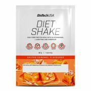 Lot de 50 sachets de protéines Biotech USA diet shake - Caramel salé - 30g