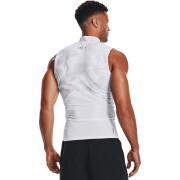 T-shirt de corps compression sans manches et à col montant imprimé Under Armour Iso-Chill