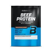 Lot de 50 pots de protéines de bœuf Biotech USA - Fraise - 30g