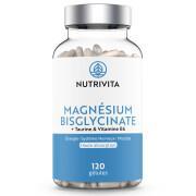 Complément alimentaire Magnésium Bisglycinate - 120 gélules Nutrivita