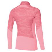 Maillot manches longues col montant femme Mizuno Breath Thermo Virtual G3