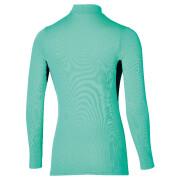 Maillot manches longues col montant femme Mizuno Breath Thermo Mid Weight