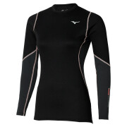 Maillot col rond manches longues femme Mizuno Breath Thermo Merino Wool