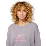 Sweatshirt imprimé bouffant femme New Balance Essentials